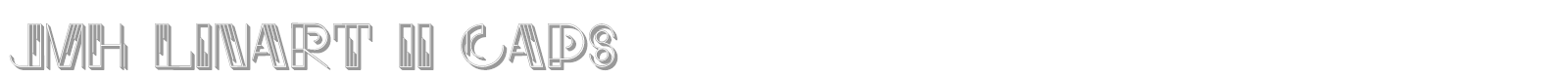 JMH Linart II Caps font preview